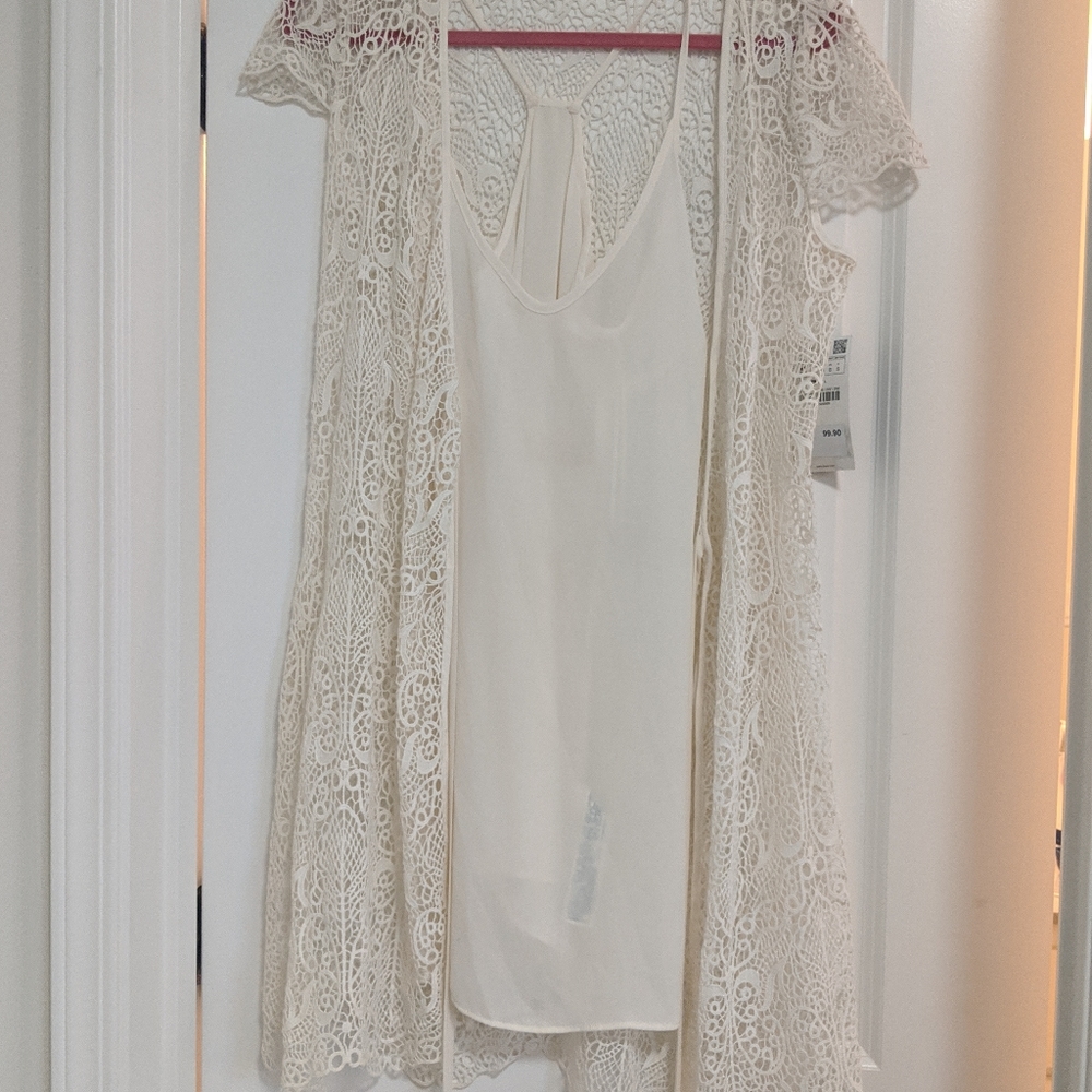 Zara Basics White Dress